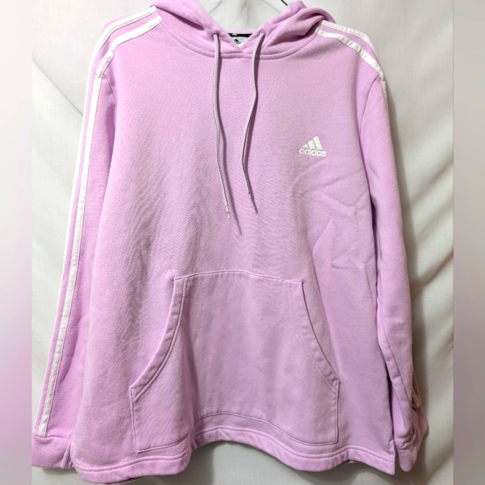 Adidas Classic Pink Hoodie. Size XL.